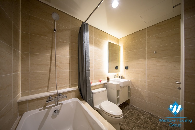 A picturesque two bedroom apartment for rent with spacious charming balcony.